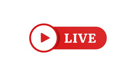 Image result for Live Streaming Button Collection