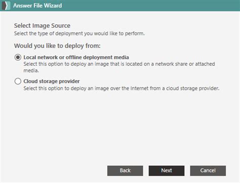 Create Answer File 的图像结果