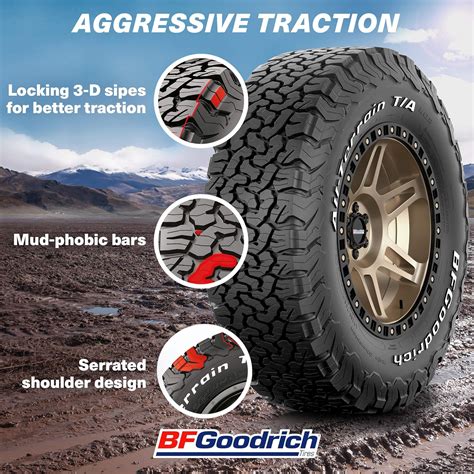 Buy BFGoodrich Terrain T/A KO2 Radial Tire-37x12.50R20/E 126R Online at ...