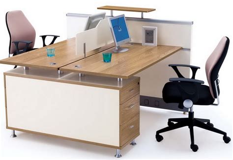 2015现代办公室办公桌摆放图_土巴兔装修效果图