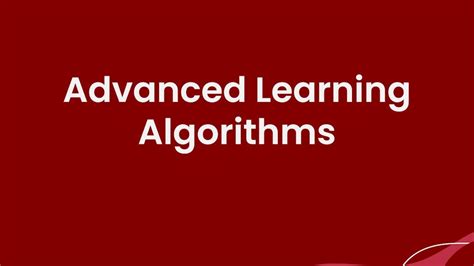 Image result for Machine Learning Advanced Course