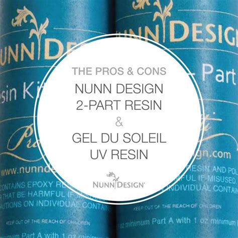 The Pros and Cons of Nunn Design 2-Part Resin and Gel du Soleil UV ...