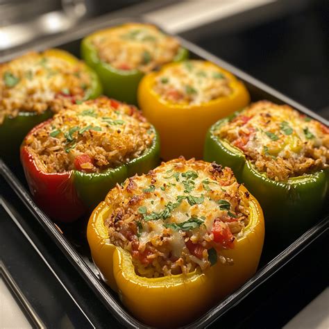Stuffed Bell Peppers (Without Rice): A Low-Carb Comfort Classic ...