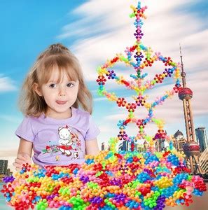 Pureey StarLinks: Kids' Educational Interlocking Construction Blocks ...