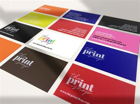 Print Shop Business Cards 的图像结果