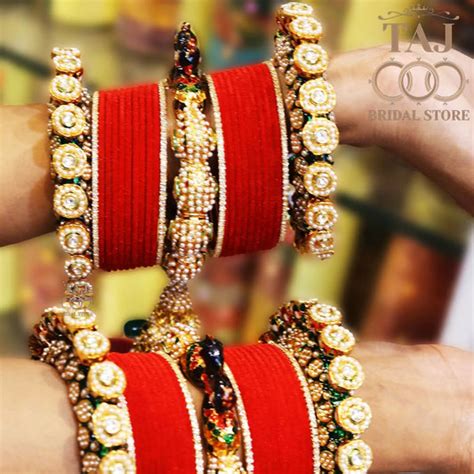 Rajwadi Chura - Traditional Rajwadi Chura – Taj Bridal Store