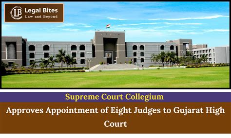 Supreme Court Collegium Approves Appointment of Eight Judges to Gujarat ...