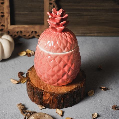 Buy Adorable Kaolinite Ceramic Handcrafted Multipurpose Pineapple ...
