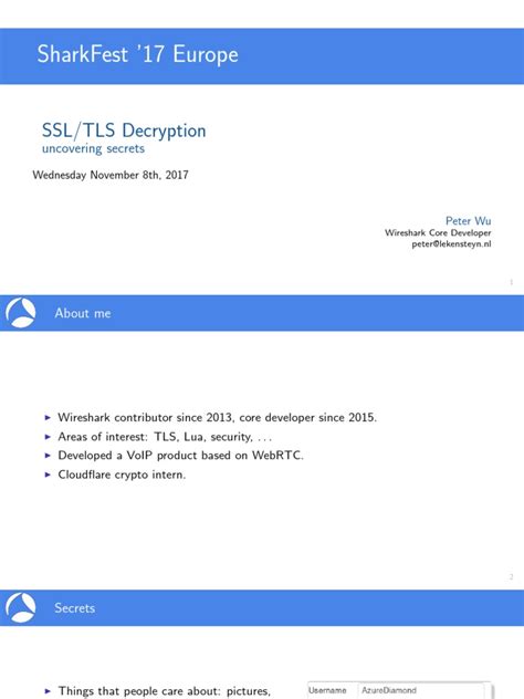 SSL Decryption 的图像结果