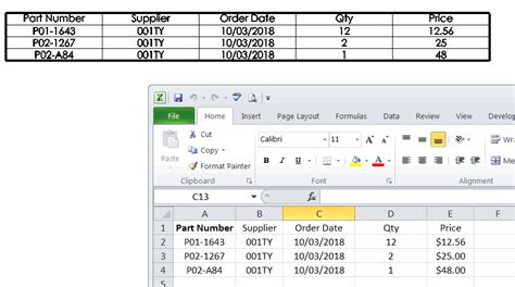 Apply Formula in SolidWorks Table 的图像结果