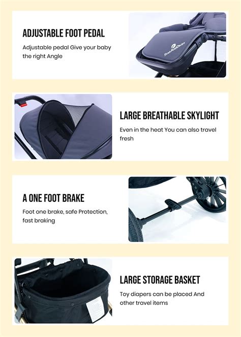 Cosmo Stroller for baby | StarAndDaisy Stroller and Pram collection