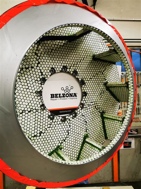 Belzona 1813 Protects a Fan Wheel at a Gravel Plant