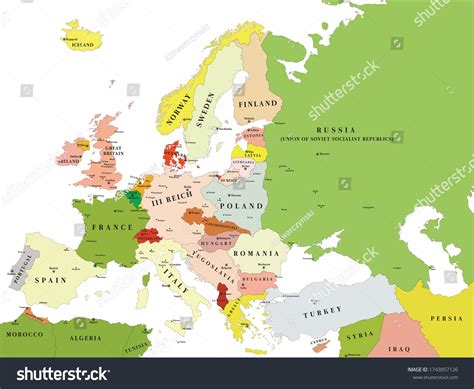 Eu map before ww2