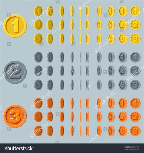 Image result for Rotating Coin Animation