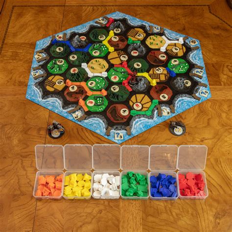 My Son and I Made a 3D Settlers of Catan Set : r/boardgames
