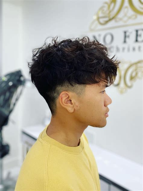 Men's Perm | Korean Men's Perm | Hair Salon Los Angeles, CA
