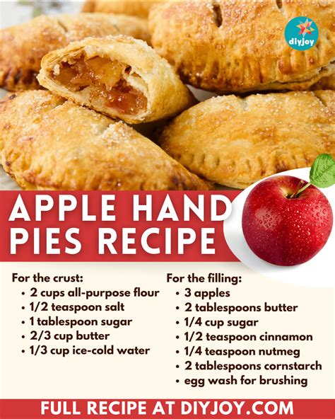 Apple Hand Pies Recipe - DIY Joy