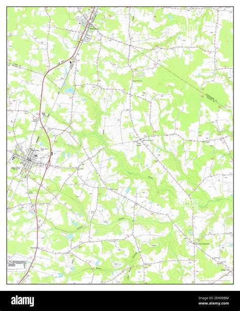 Elm City, North Carolina, map 1977, 1:24000, United States of America ...