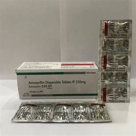 Allopathic Tablets - Amoxycillin 250mg Clavulanate Potassium 125mg ...