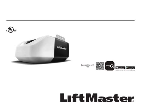 User manual LiftMaster 8160W (English - 167 pages)