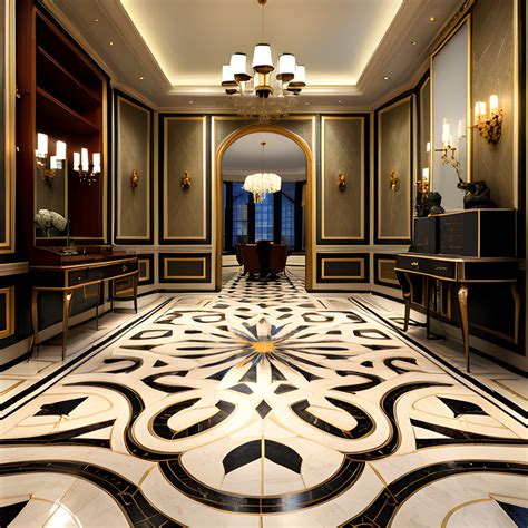 Unveiling the Timeless Beauty of Marble Inlay Flooring