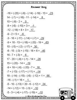 Adding Integers Grade 7 Math 的图像结果