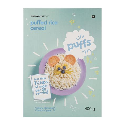 Puffed Rice Cereal 400 g | Woolworths.co.za