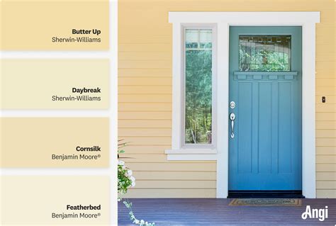 What Color To Paint Front Door On Yellow House - Infoupdate.org