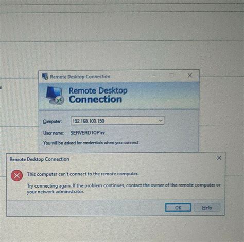 Image result for Remote Desktop Connection Error