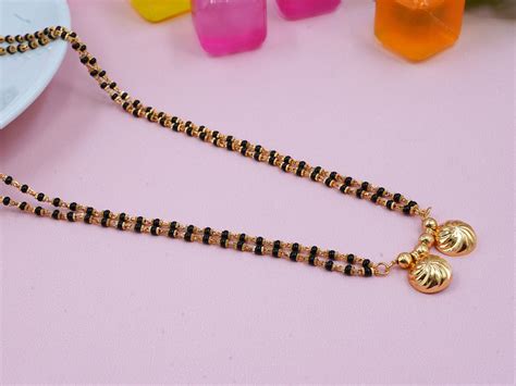 JHB 24 inch jewellery's Traditional Temple Forming One Gram Gold Styli ...