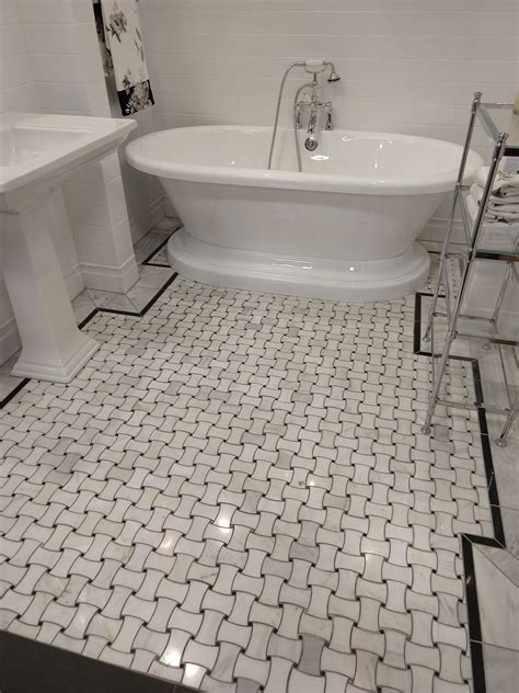 Basketweave Tile Bathroom Floor – Flooring Tips