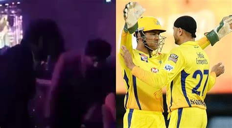 Video: Harbhajan Singh's Awkward Reunion With MS Dhoni Viral After ...