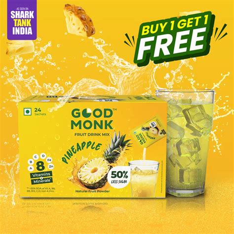 Good Monk - As Seen on Shark Tank | India's First Nutrition Health Mix