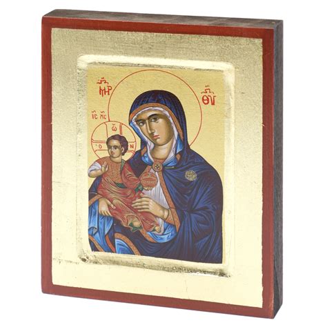 Ikona grecka MB Eleusa 14 x 18 cm – Sklep Gość Niedzielny
