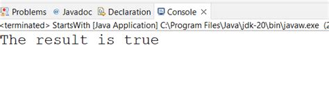 Image result for Java Startswith
