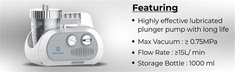 LIFE LINE L2 Phlegm Suction Machine : Amazon.in: Industrial & Scientific