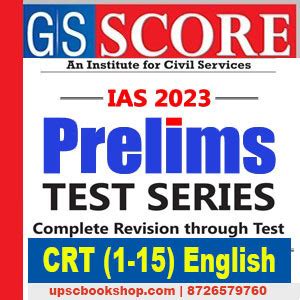 GS Score Prelims Test Series(CRT)-2023 (1-15) (Questions With Solution ...