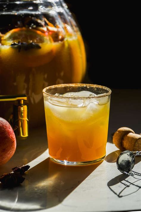 Spiked Apple Cider Punch - The Fit Peach