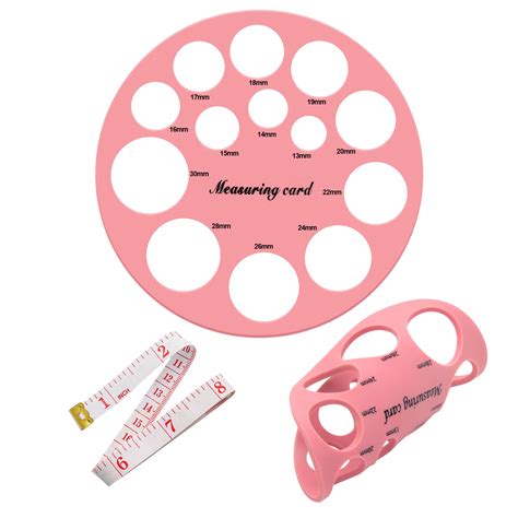 Nipple Rulers for Flange Sizing Measurement Tool, Silicone and Soft ...