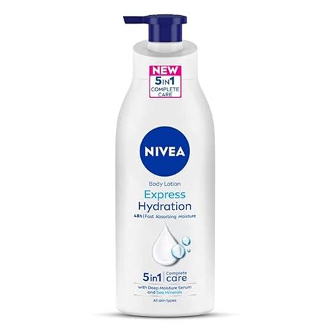 NIVEA Express Hydration 400ml Body Lotion | 48 H Moisturization ...