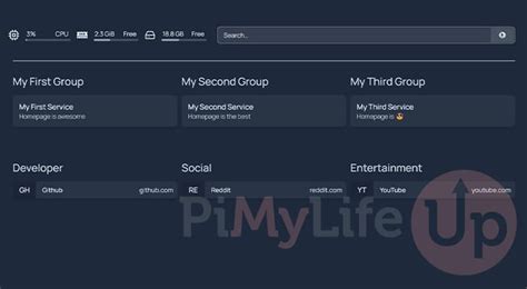 Home Dashboard Raspberry Pi 的图像结果
