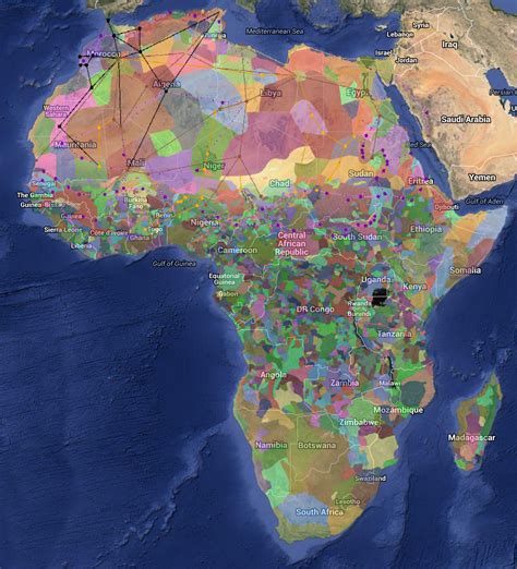 A fascinating color-coded map of Africa's diversity - Vox