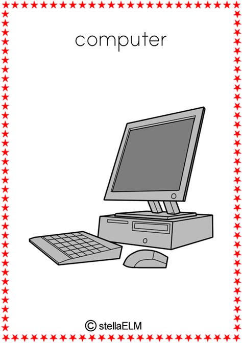 Image result for Computer Flashcard