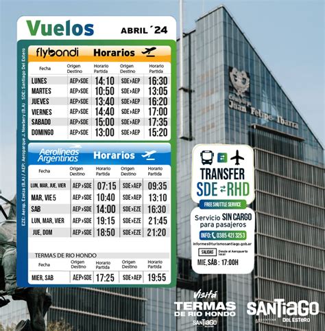 aeropuerto olavarria buenos aires horarios de vuelos 2026
