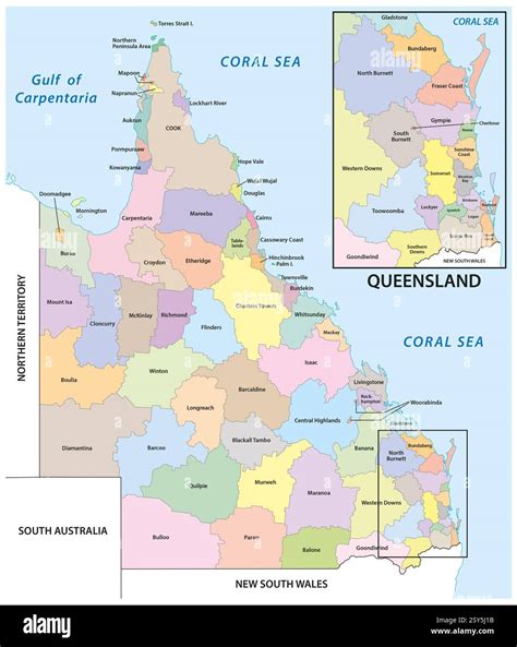 Queensland Map