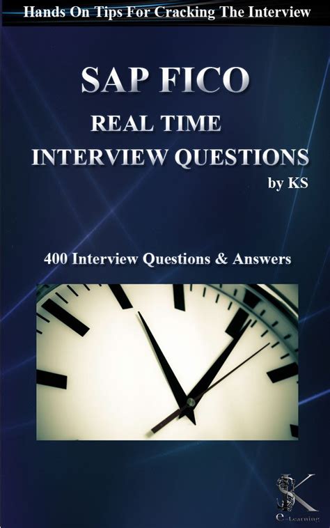 SAP FICO REAL TIME INTERVIEW QUESTIONS: Hands On Tips For Cracking The ...
