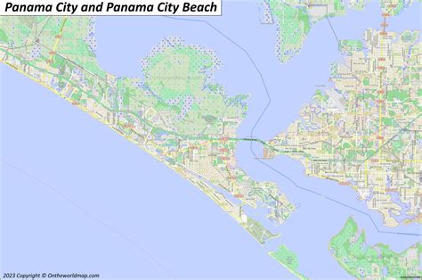 Map Of Florida Showing Panama City