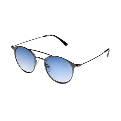 Buy Giordano UV Protected Round Unisex Sunglasses - (49 I Blue Lens) at ...