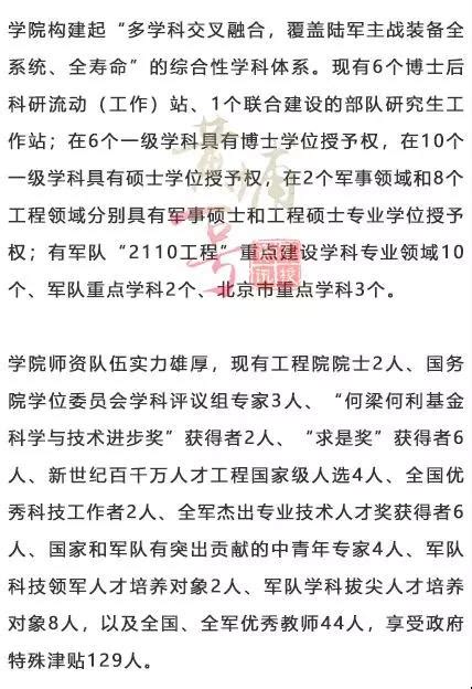 中国人民解放军陆军装甲兵学院四川录取分数线2022年是多少？附最低位次排名