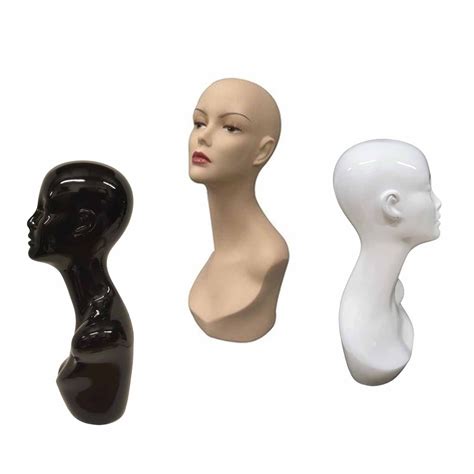 Elegant Female Mannequin Head Stand - 888 Display USA, Inc.